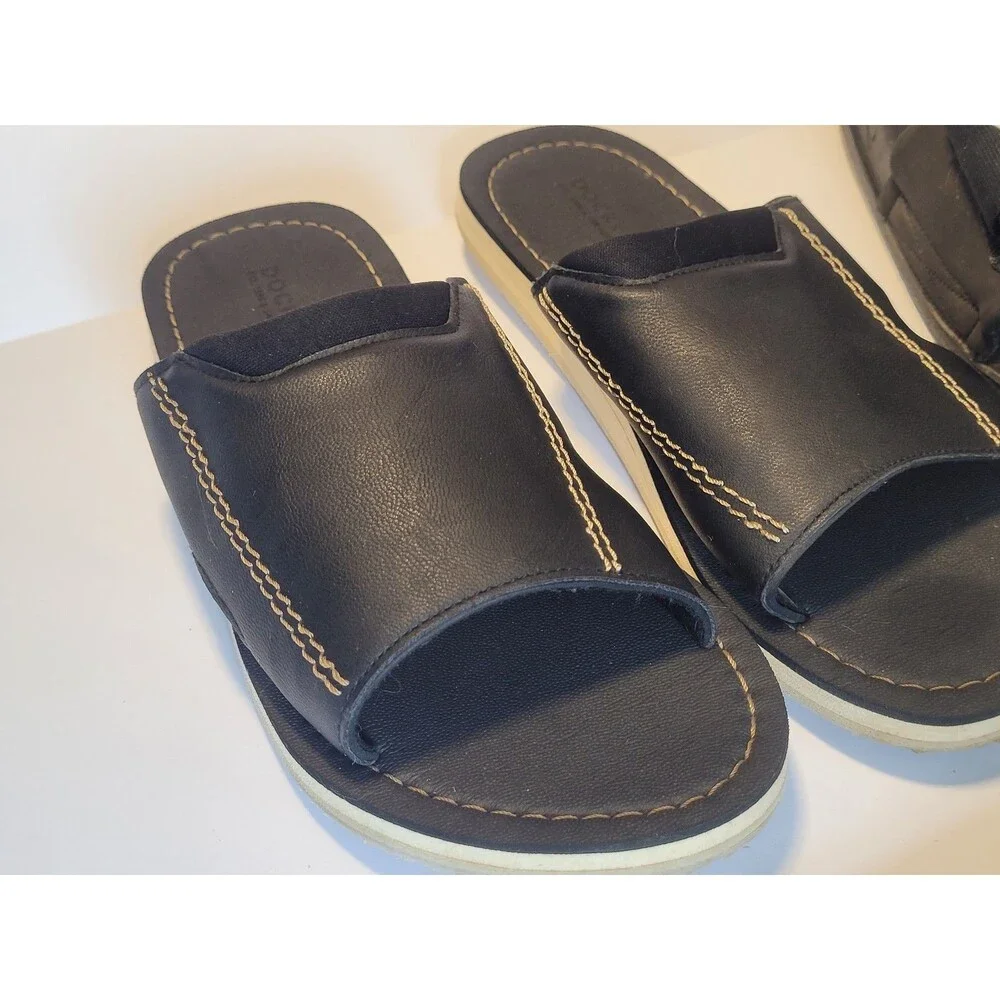 Nike & Dockers Mens Size 9 Slide Sandals Bundle 2 Pairs